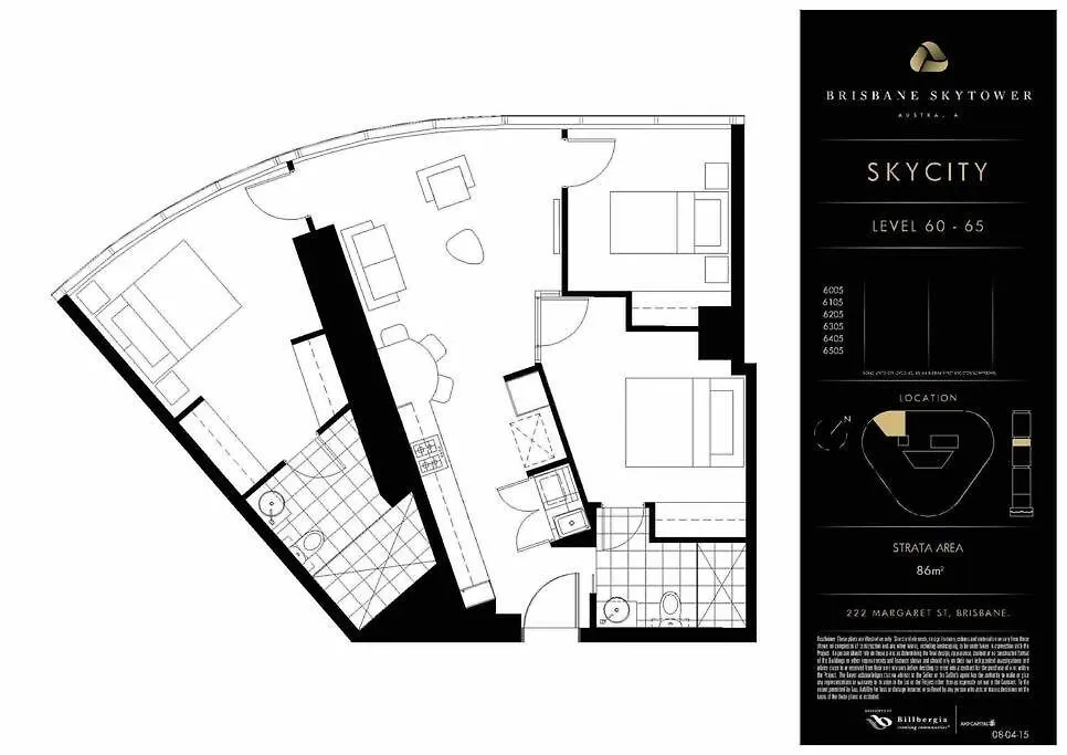 Amazing Views 60Th Level Skytower 3 Bedrooms Brisbane 0*,